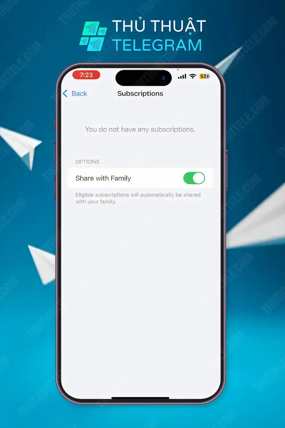 Cách hủy đăng ký Telegram Premium