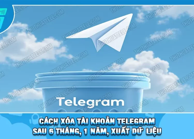 Cách Xóa Tài Khoản Telegram Sau 6 Tháng, 1 Năm, Xuất Dữ Liệu
