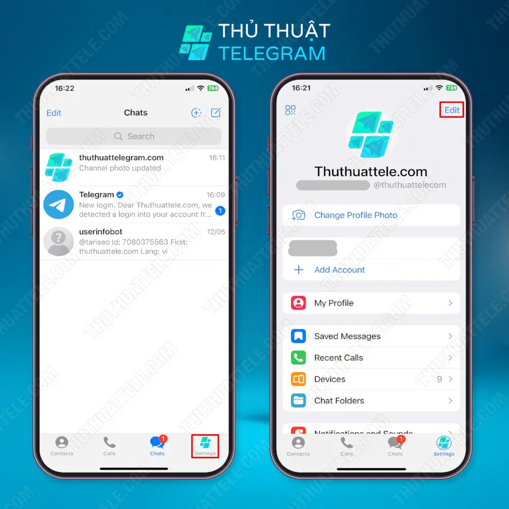Thao tác trên Iphone