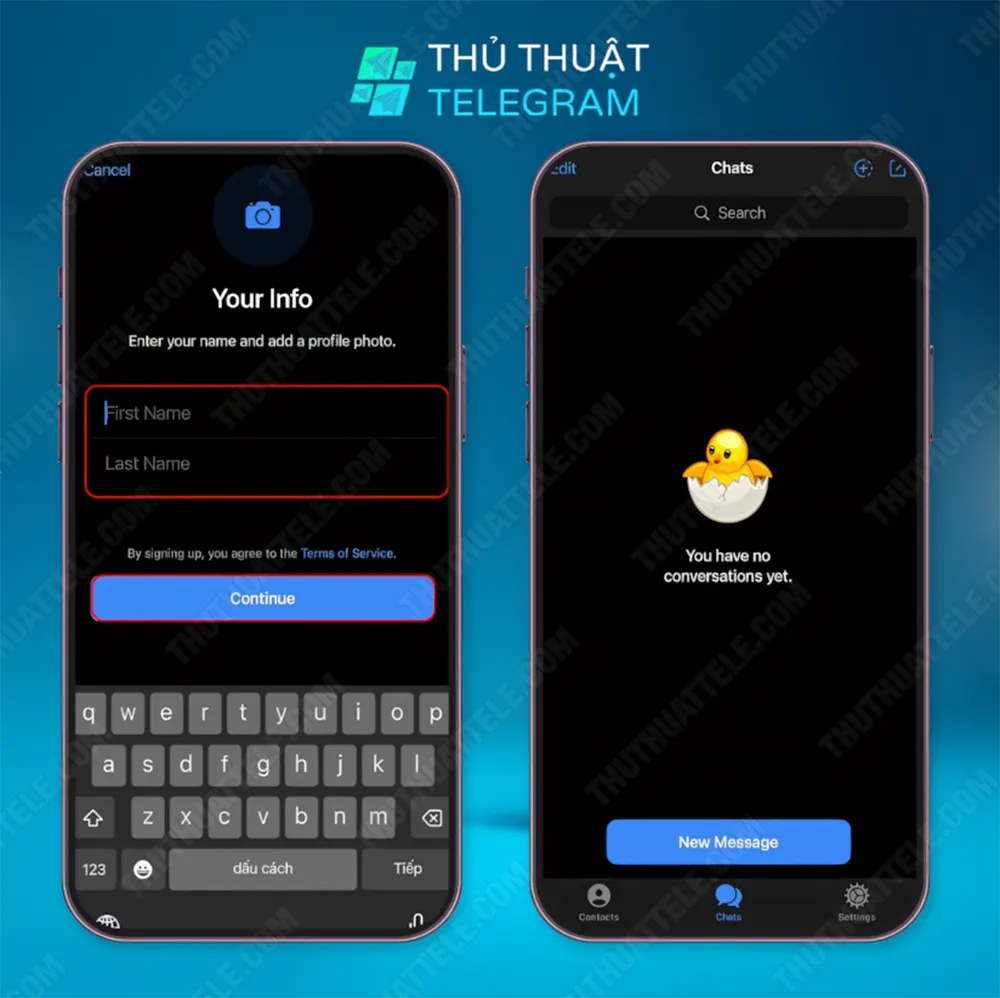 Cách đăng ký và đăng nhập tài khoản Telegram