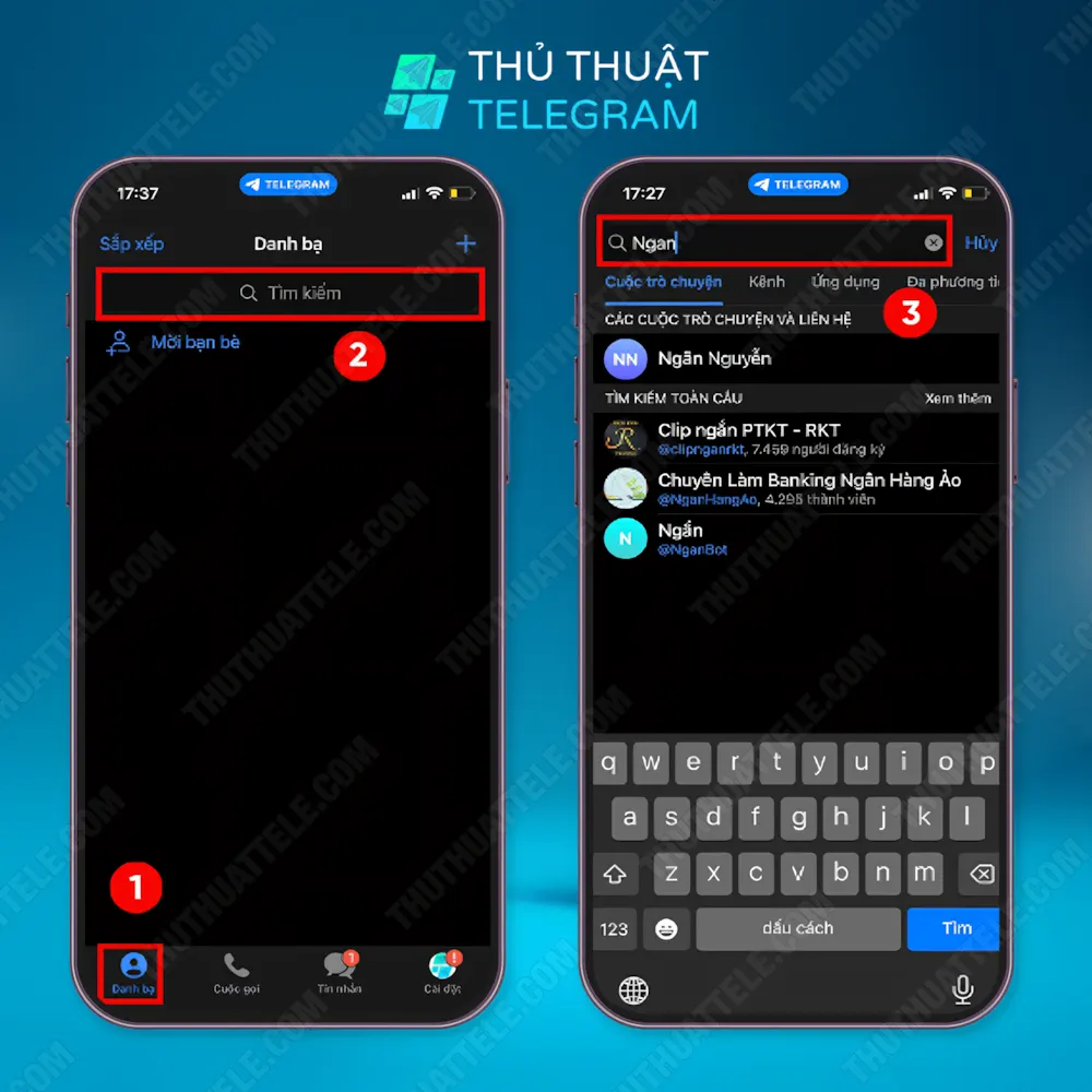 Cách gửi tin nhắn bí mật trên Telegram