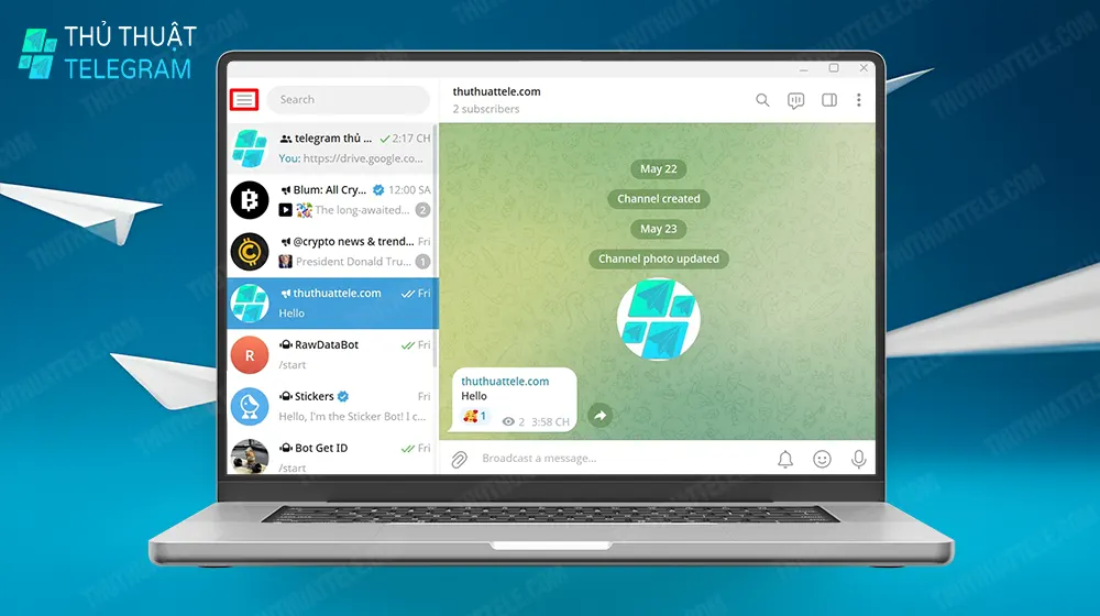 Cách kết bạn Telegram bằng số điện thoại trên máy tính