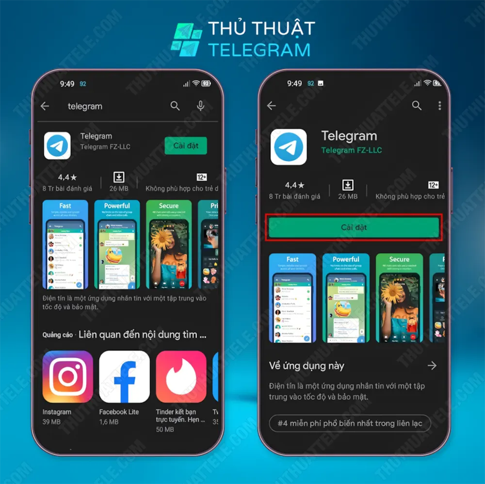 Tải Telegram cho Android