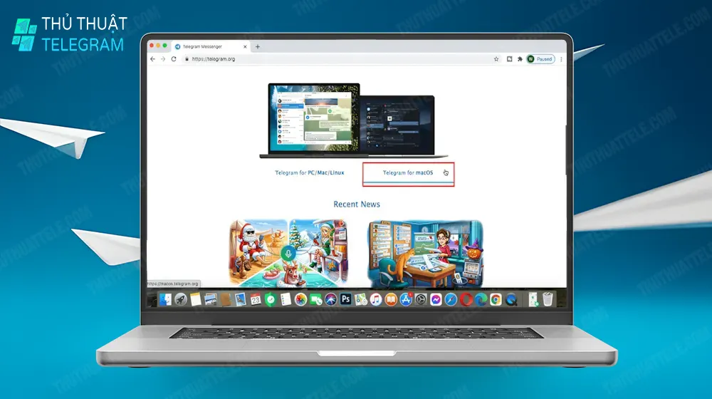 Cách tải Telegram cho macOS