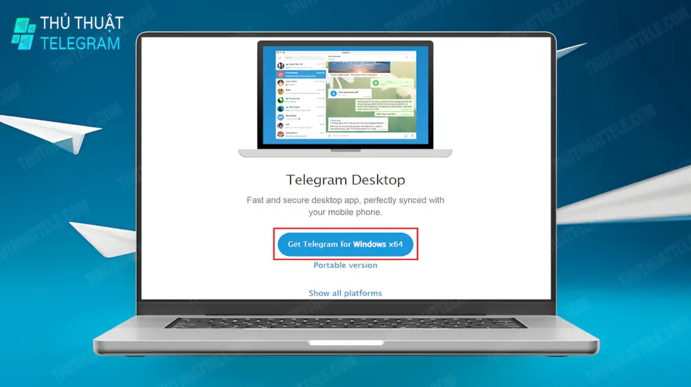Cách tải Telegram cho PC/Windows