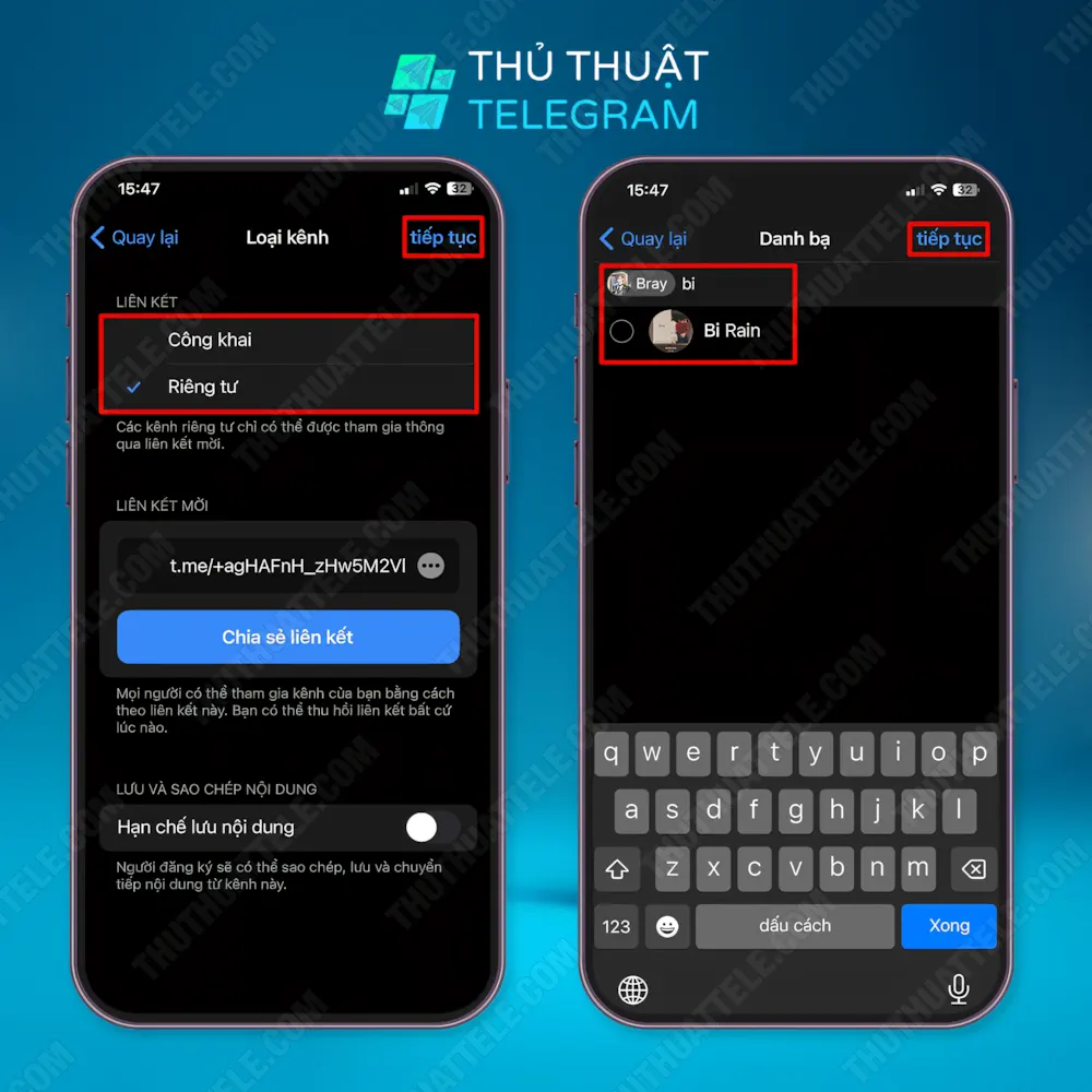 Cách tạo kênh channel trên Telegram