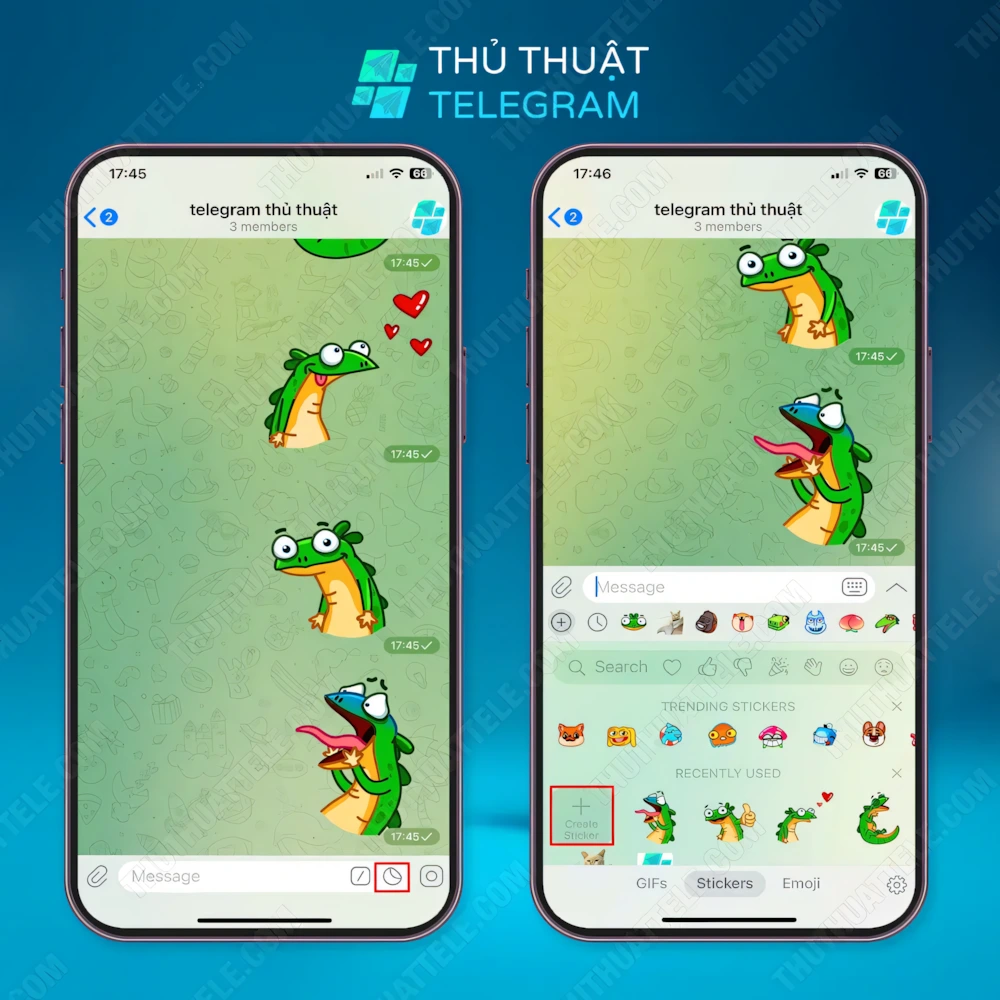 Cách tạo sticker Telegram cho riêng bạn