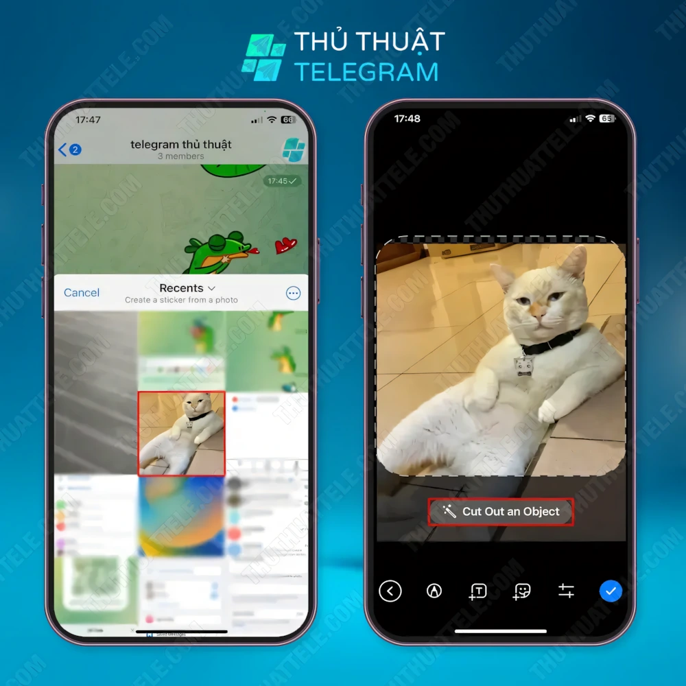 Cách tạo sticker Telegram cho riêng bạn