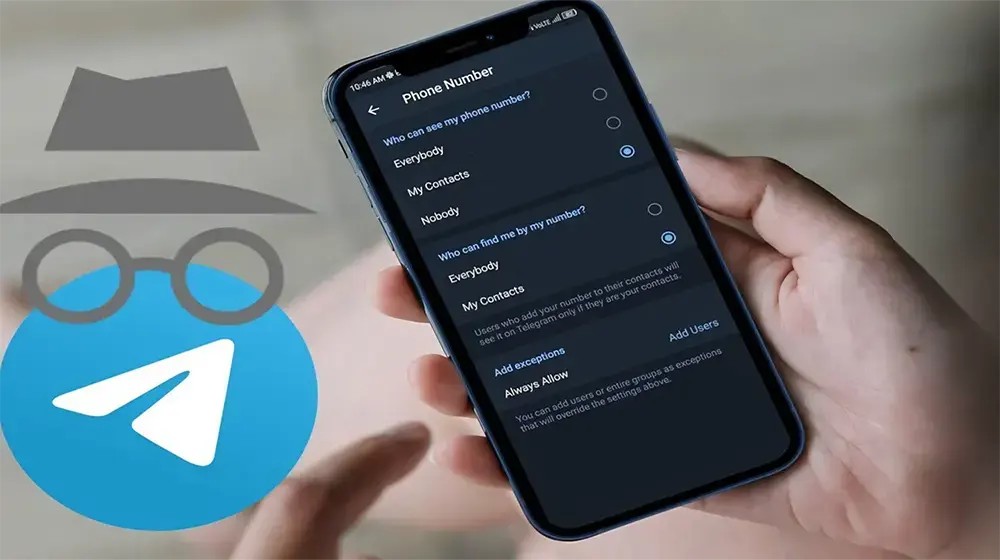 Có bị lộ số điện thoại trên Telegram không