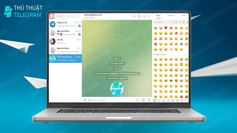 Hướng dẫn cách đổi mật khẩu Telegram trên máy tính