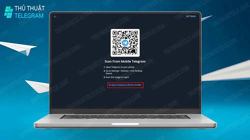 Hướng dẫn đăng nhập Telegram bằng SĐT