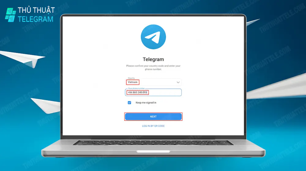 Hướng dẫn đăng nhập Telegram web bằng số điện thoại