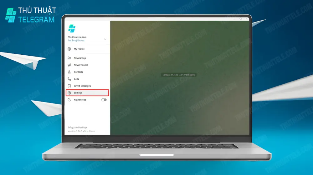 Hướng dẫn đổi tên hiển thị trên Telegram desktop