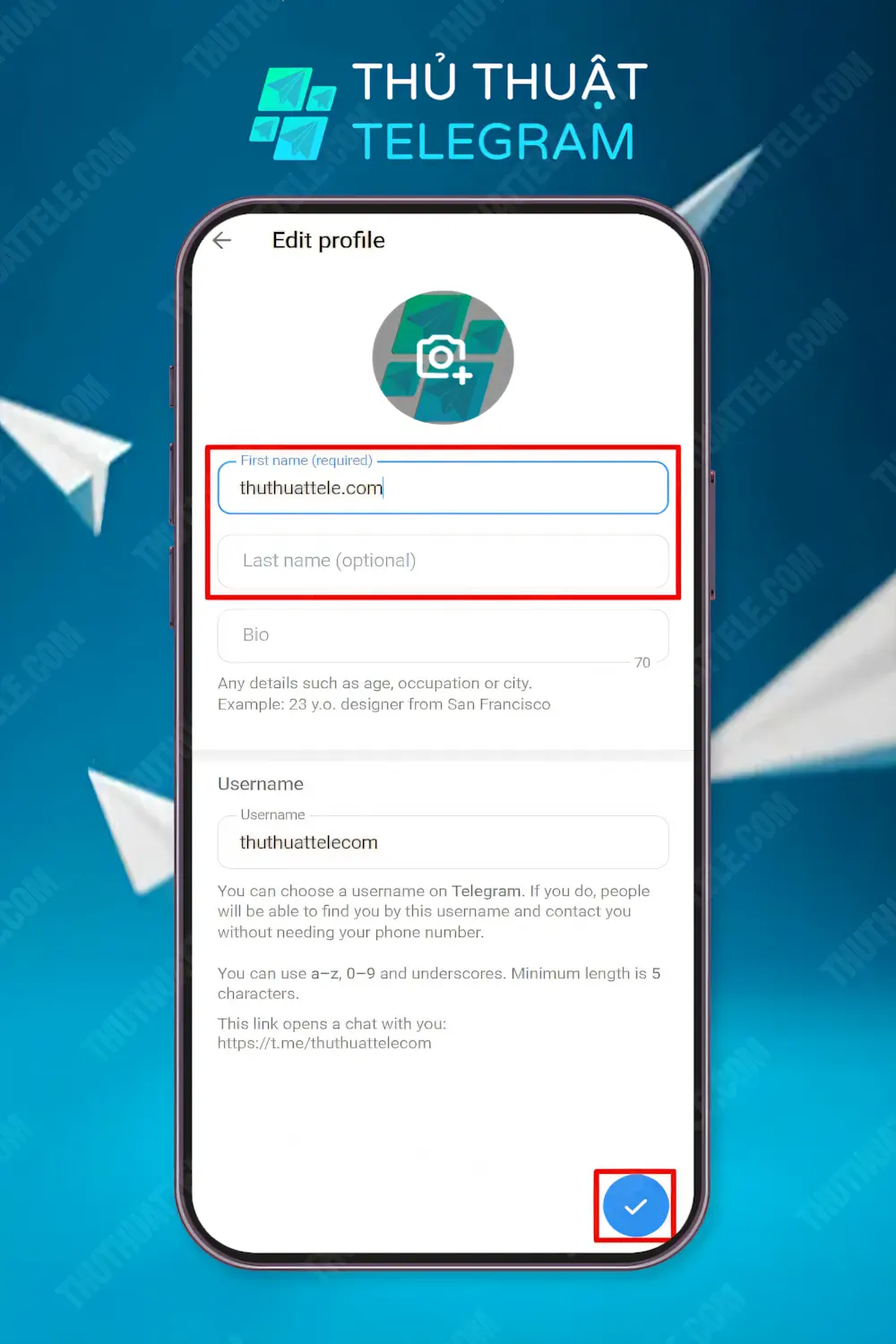 Hướng dẫn trên điện thoại Android
