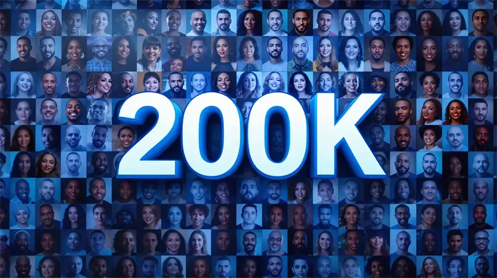 Nhóm quy mô lớn với 200.000 thành viên