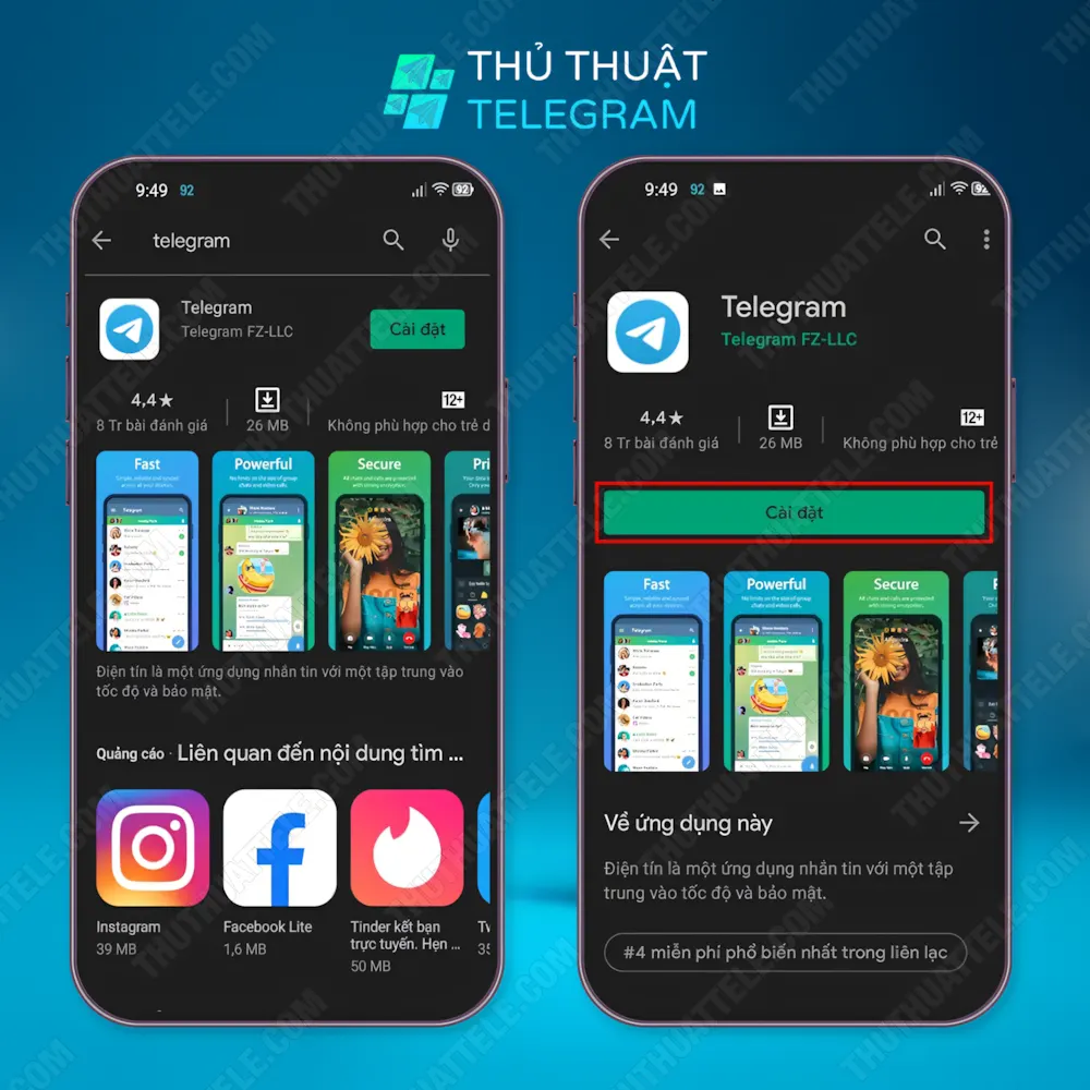 Tải Telegram cho Android