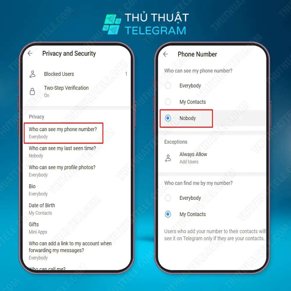 Thao tác trên Android