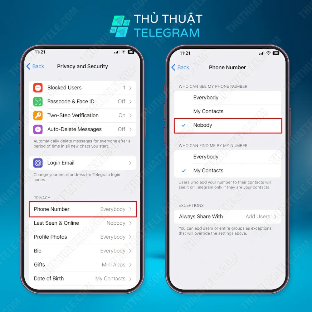 Thao tác trên Iphone
