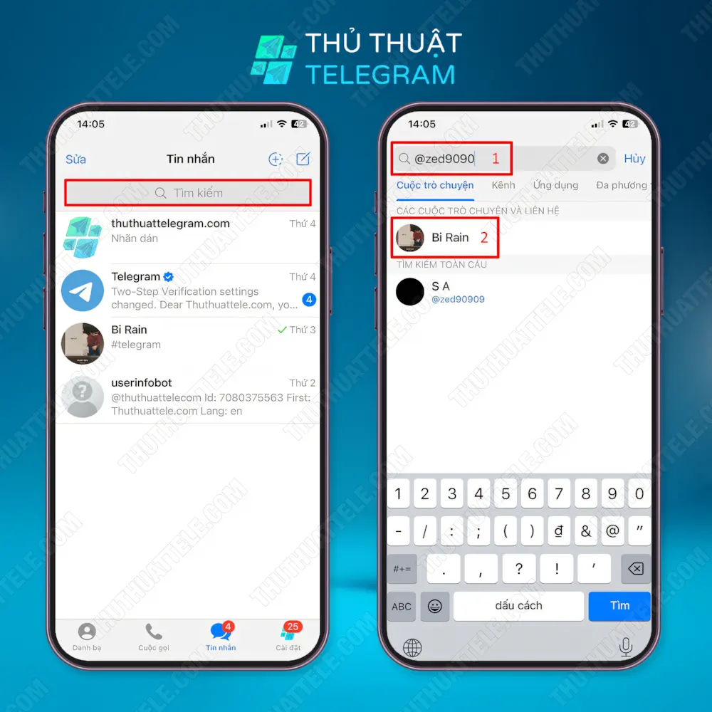 Tìm kiếm người dùng theo tên