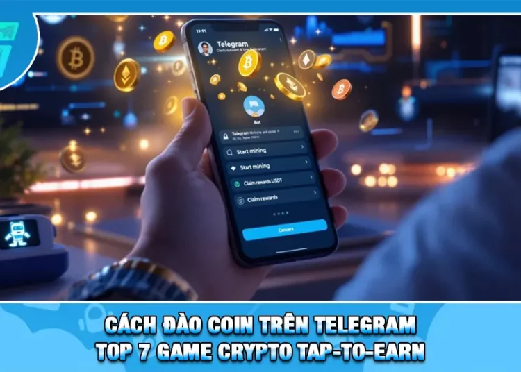 Cách Đào Coin Trên Telegram | Top 7 Game Crypto Tap-to-Earn