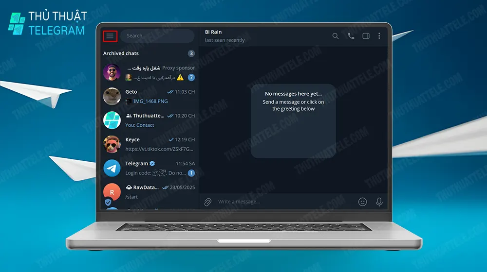 Cách chặn add vào nhóm trên máy tính Telegram (Web/Desktop)
