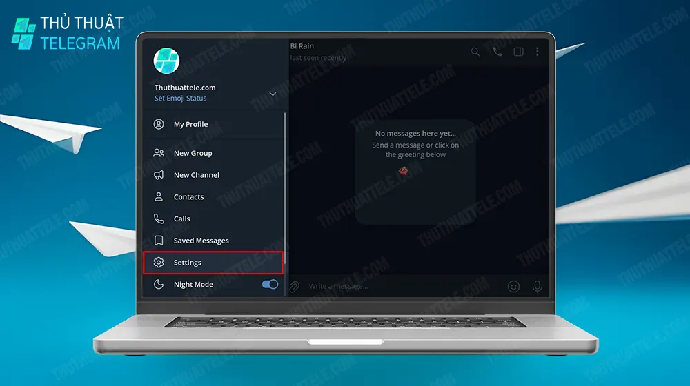 Cách chặn add vào nhóm trên máy tính Telegram (Web/Desktop)