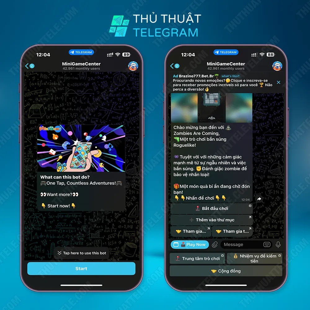 Cách chơi game trên Telegram săn airdrop 