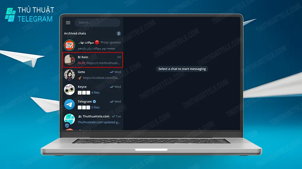 Cách ghim tin nhắn trên máy tính Windows và Macos