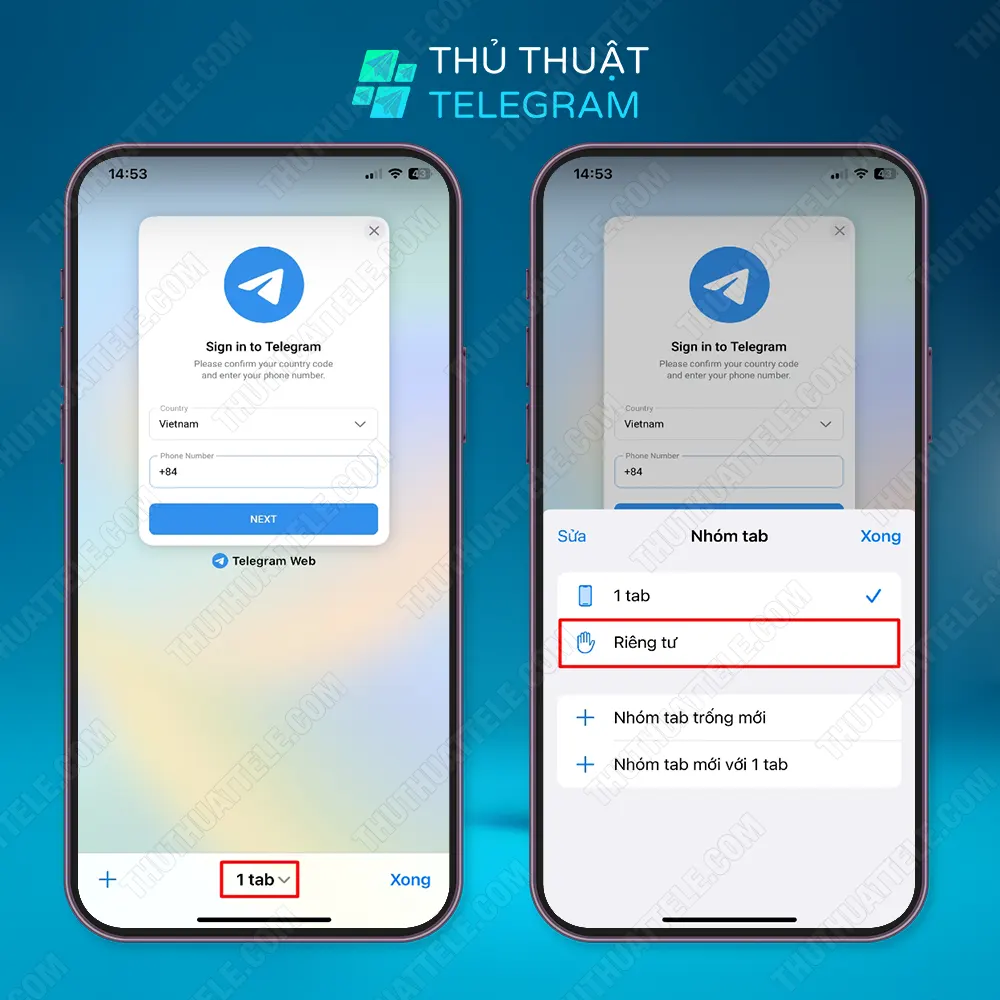 Cách mở nhóm Telegram bị chặn trên iPhone bằng truy cập ẩn