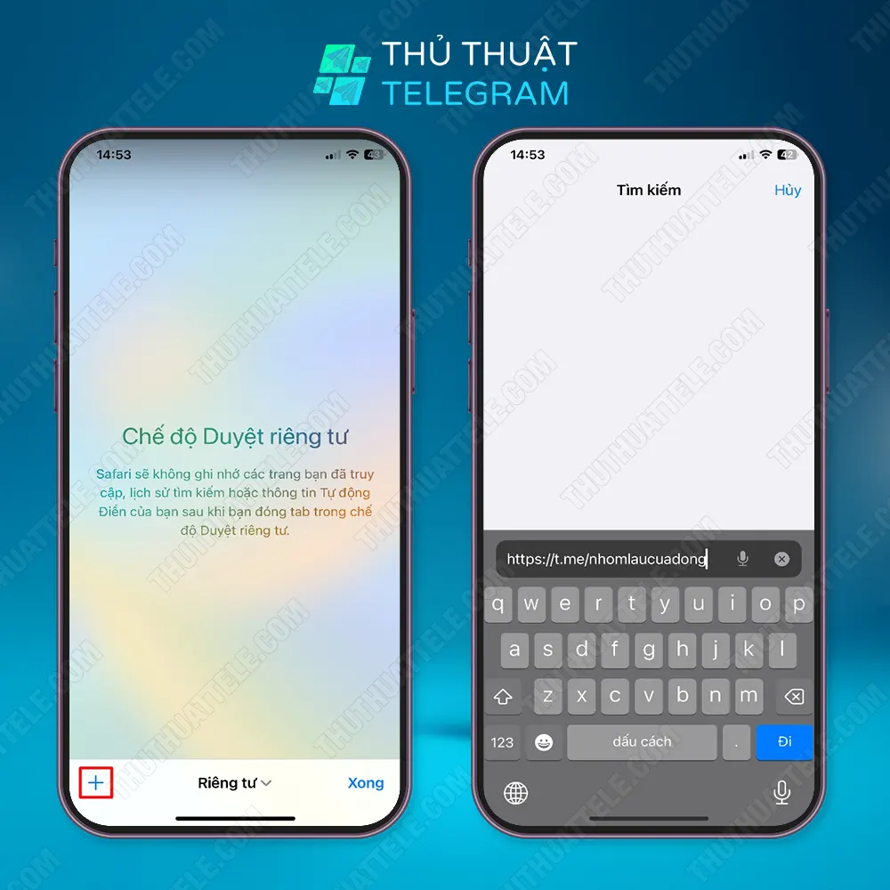 Cách mở nhóm Telegram bị chặn trên iPhone bằng truy cập ẩn