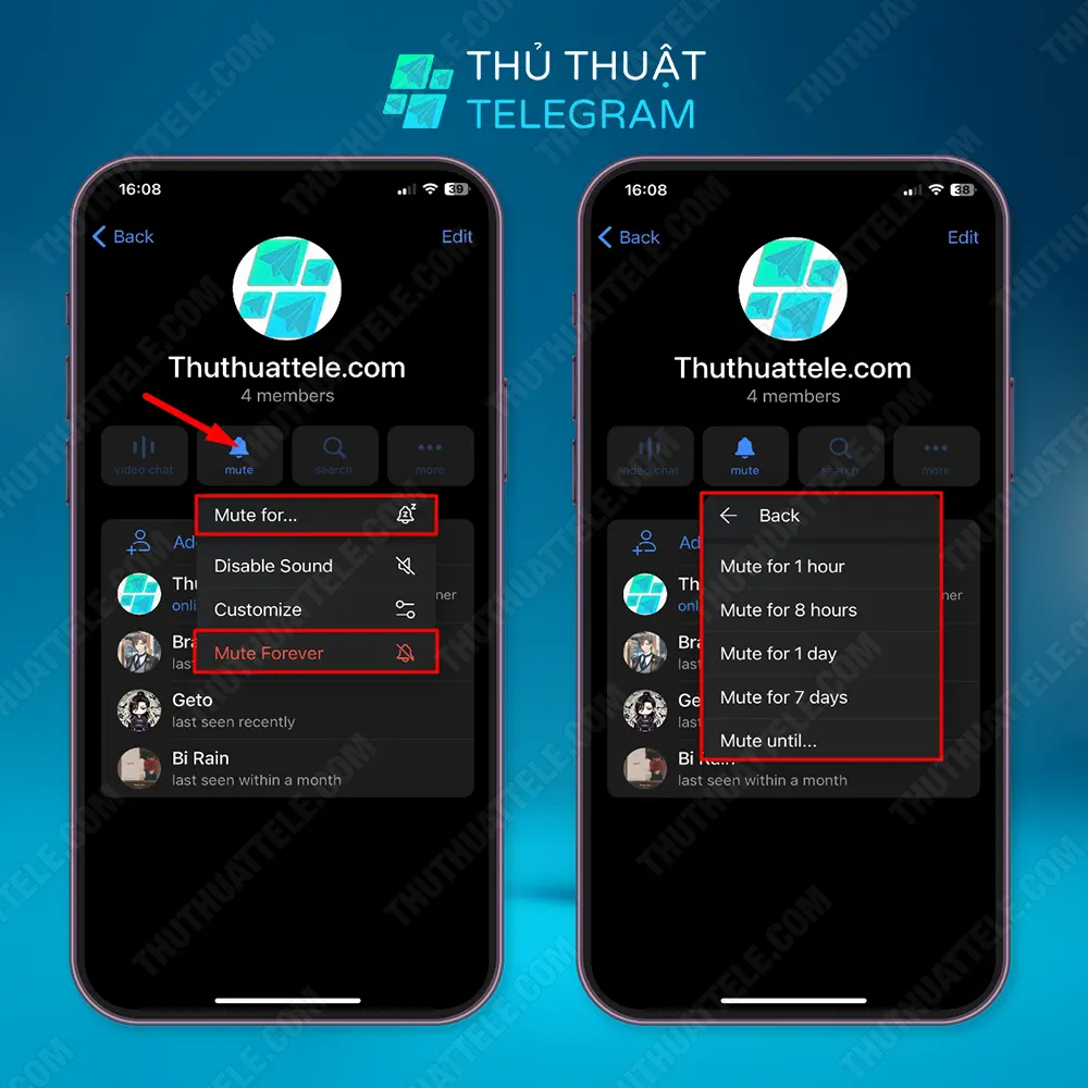Cách tắt thông báo trên điện thoại Iphone
