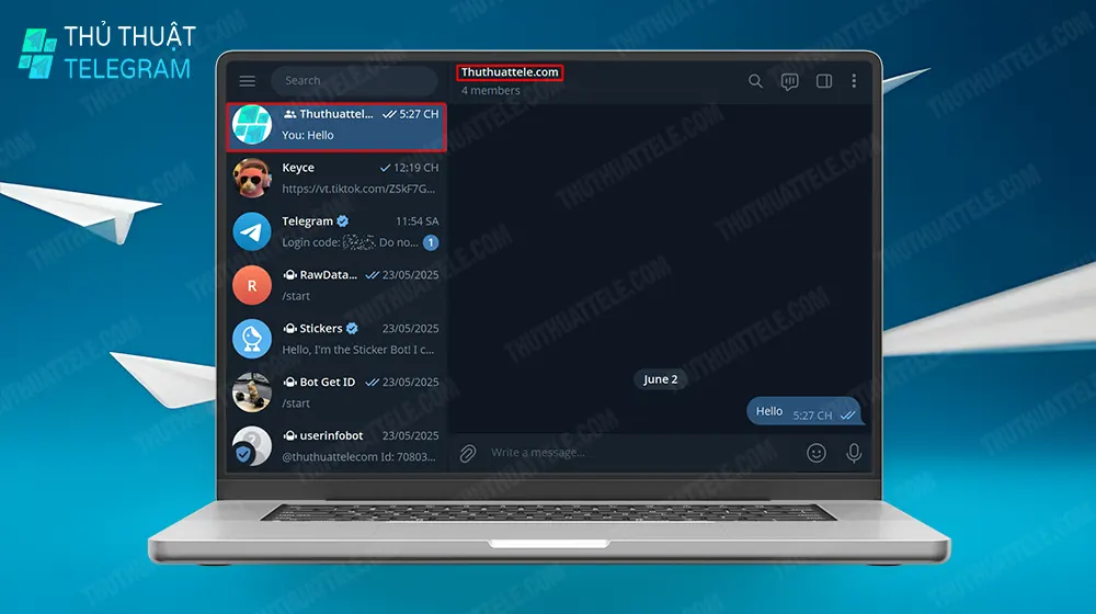 Hướng dẫn lấy link trên máy tính (Web/Desktop)