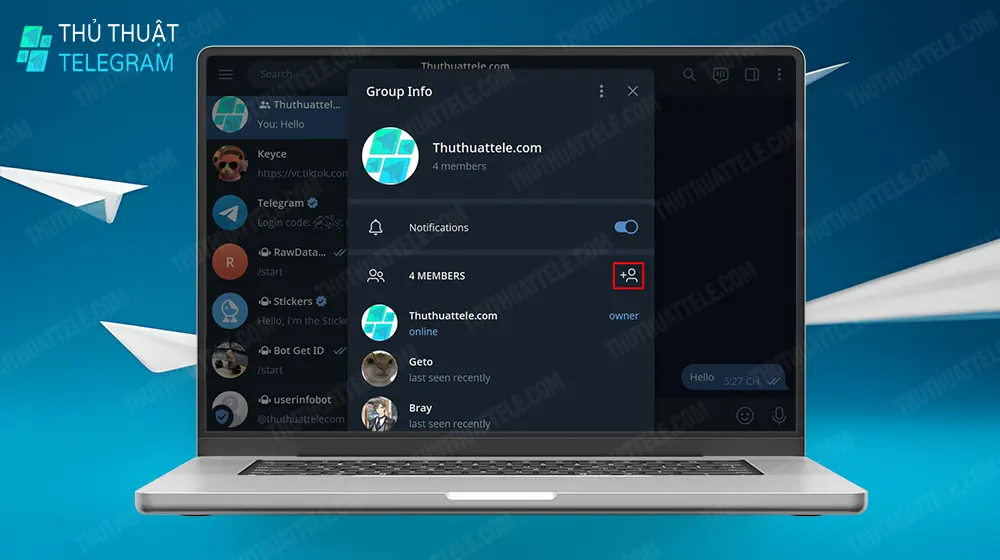 Hướng dẫn lấy link trên máy tính (Web/Desktop)