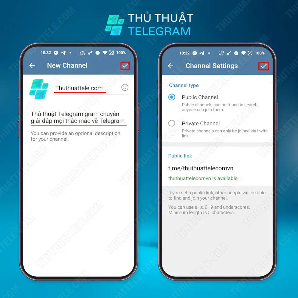 Hướng dẫn tạo kênh trên Android