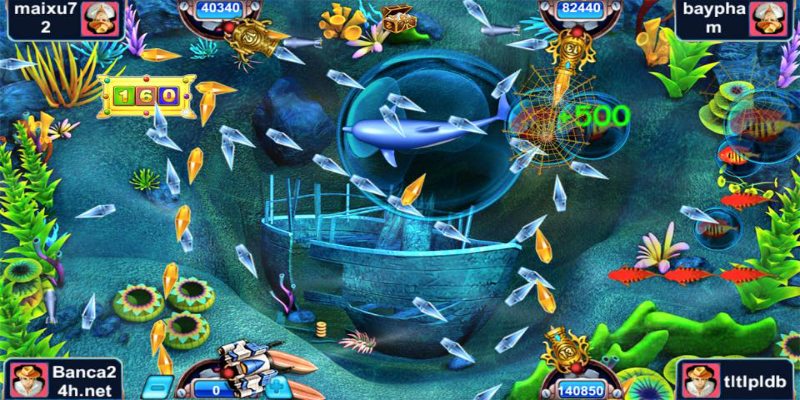 Bắn cá đại dương xanh là đầu game nổi tiếng tại cổng game