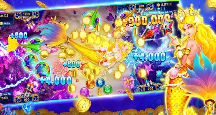 Giao diện bắn cá ấn tượng