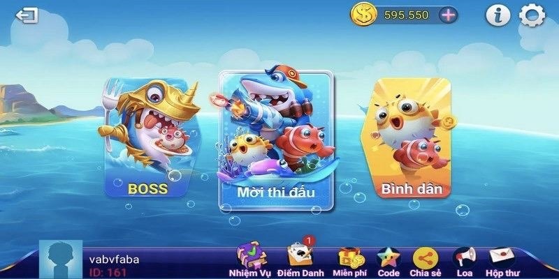 Các chế độ chơi phong phú tại bắn cá SUNWIN