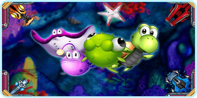 Nhiều sảnh game để người chơi lựa chọn