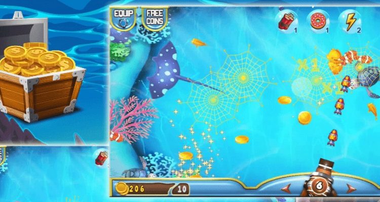 Sự phong phú về các tựa game tạo nên màu sắc riêng cho khu vực bắn cá